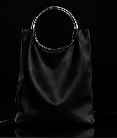 Sac Bab Ferrara à anneaux argentés
